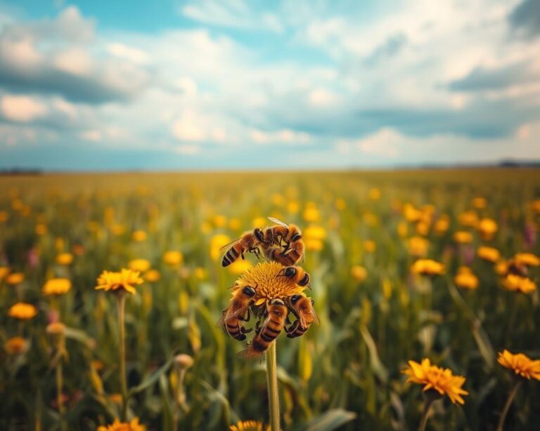 Impact of Monoculture on Bee Health