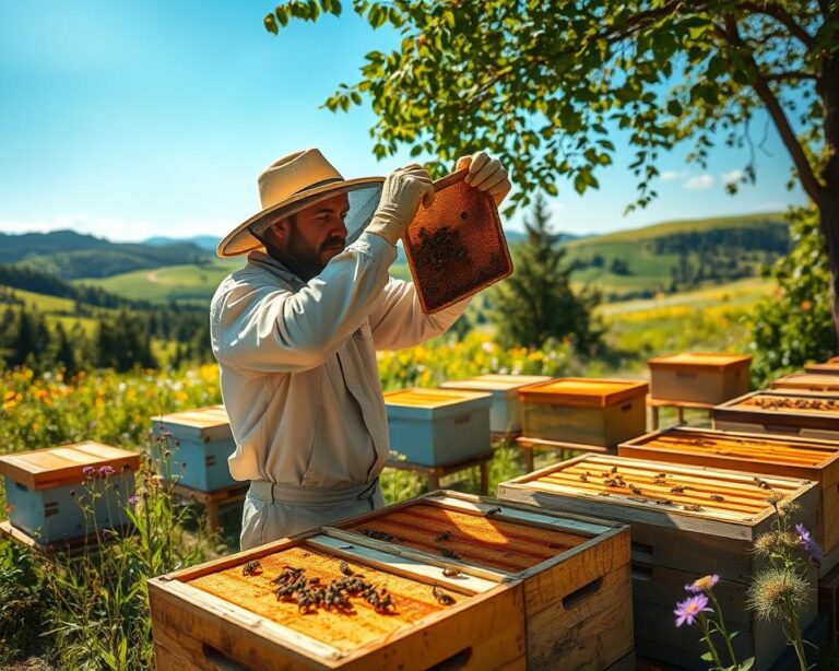 Inspecting and Rotating Honey Supers